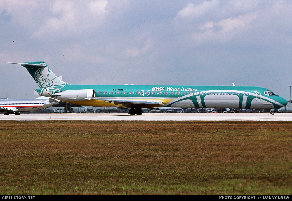 Aircraft Photo of 9Y-THR | McDonnell Douglas MD-83 (DC-9-83) | BWIA West Indies Airways | AirHistory.net #298416