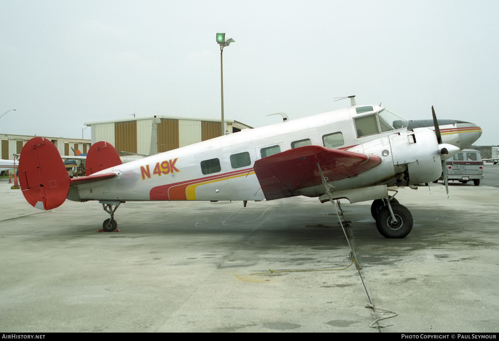 Aircraft Photo of N49K | Beech G18S | AirHistory.net #298431
