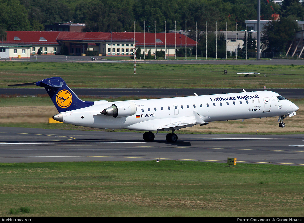 Aircraft Photo of D-ACPC | Bombardier CRJ-701ER (CL-600-2C10) | Lufthansa Regional | AirHistory.net #298435