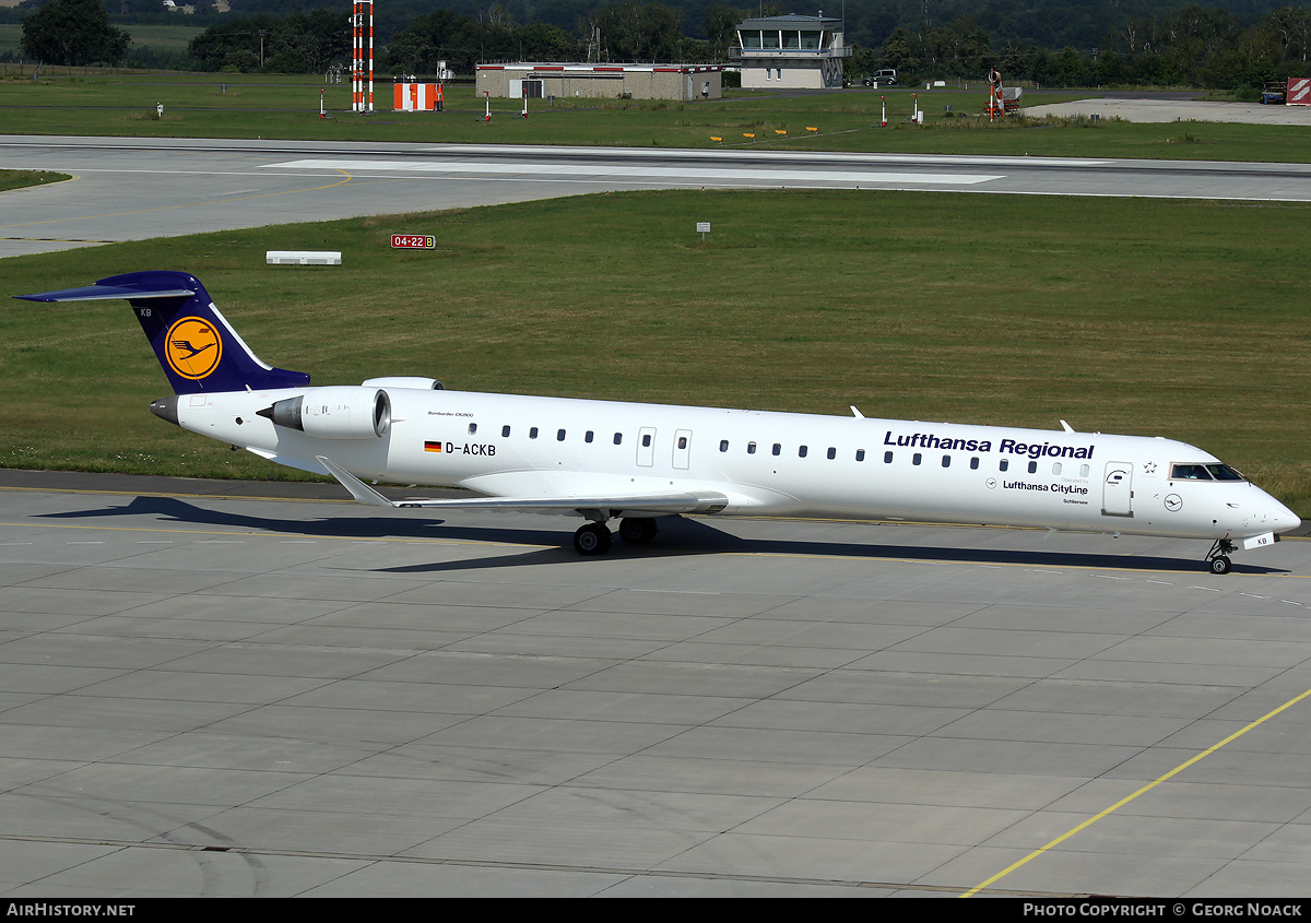 Aircraft Photo of D-ACKB | Bombardier CRJ-900LR (CL-600-2D24) | Lufthansa Regional | AirHistory.net #298437