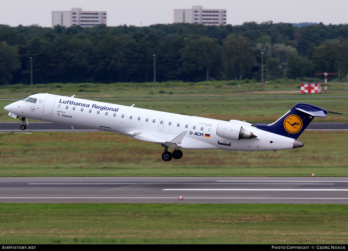 Aircraft Photo of D-ACPI | Bombardier CRJ-701ER (CL-600-2C10) | Lufthansa Regional | AirHistory.net #298440