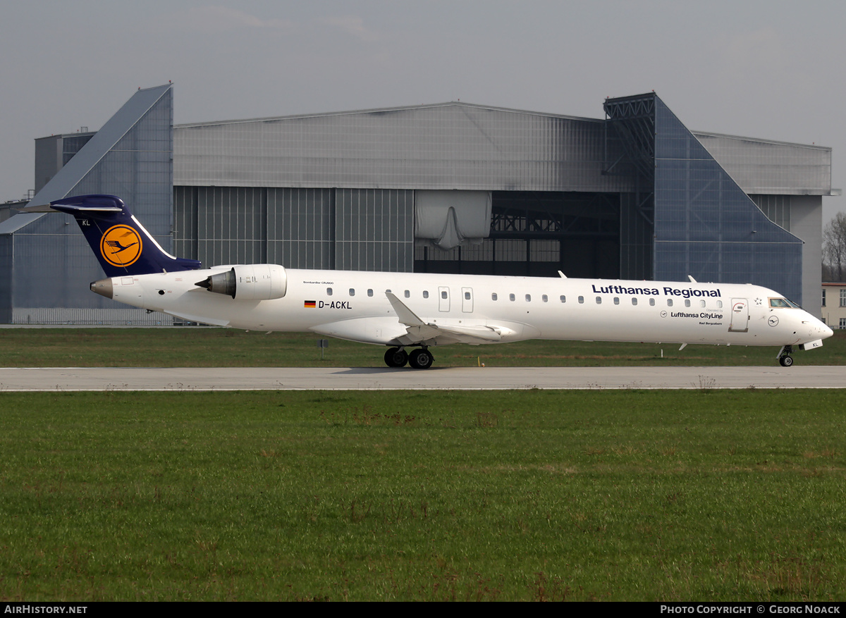 Aircraft Photo of D-ACKL | Bombardier CRJ-900LR (CL-600-2D24) | Lufthansa Regional | AirHistory.net #298442