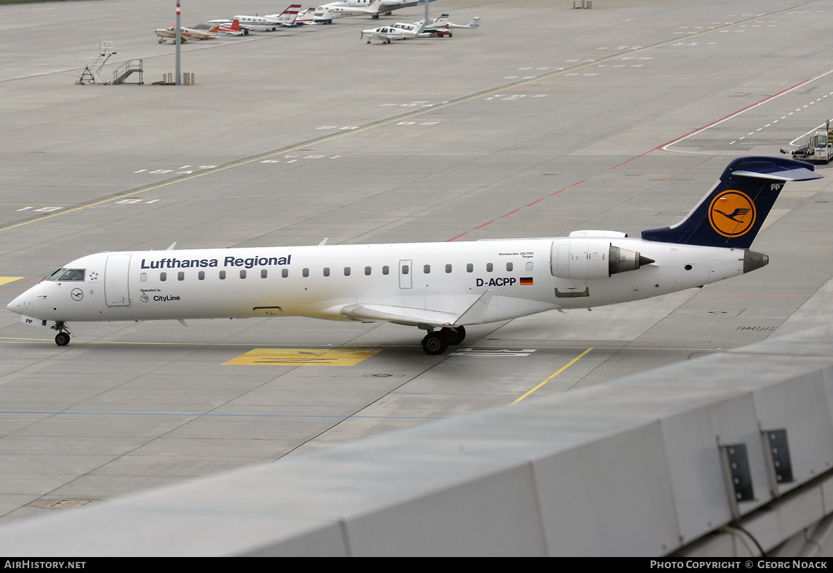 Aircraft Photo of D-ACPP | Bombardier CRJ-701ER (CL-600-2C10) | Lufthansa Regional | AirHistory.net #298444