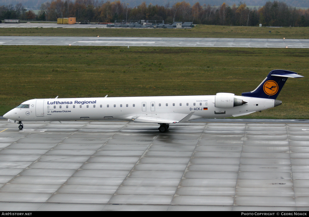 Aircraft Photo of D-ACKJ | Bombardier CRJ-900LR (CL-600-2D24) | Lufthansa Regional | AirHistory.net #298445