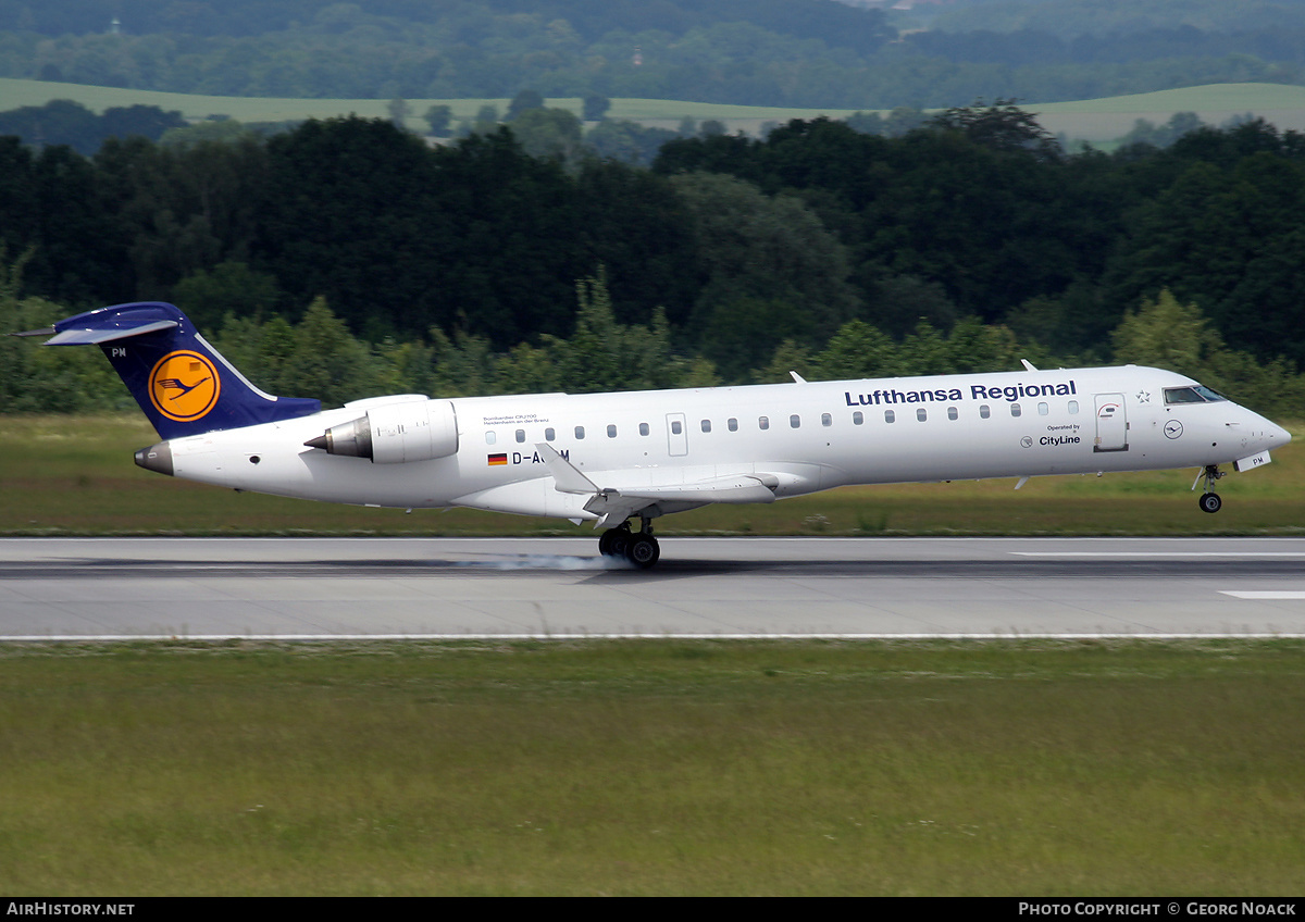 Aircraft Photo of D-ACPM | Bombardier CRJ-701ER (CL-600-2C10) | Lufthansa Regional | AirHistory.net #298446