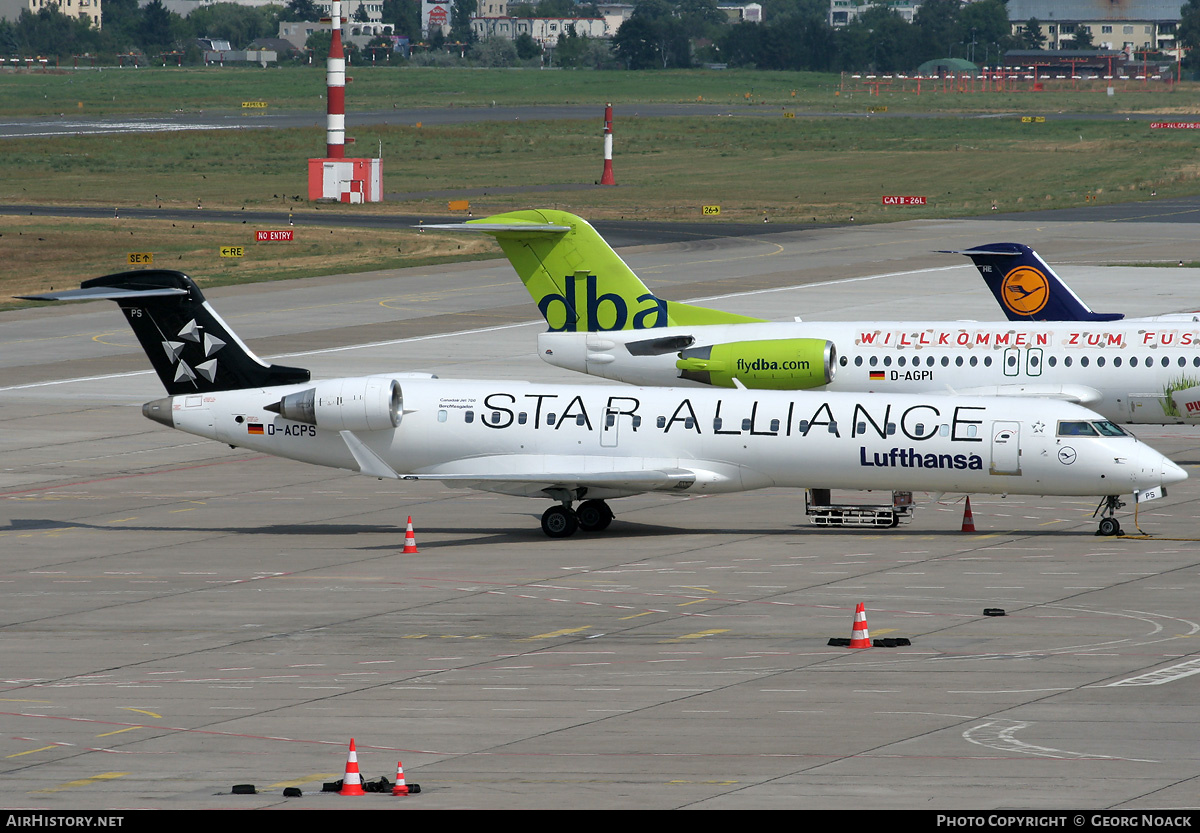 Aircraft Photo of D-ACPS | Bombardier CRJ-701ER (CL-600-2C10) | Lufthansa | AirHistory.net #298451