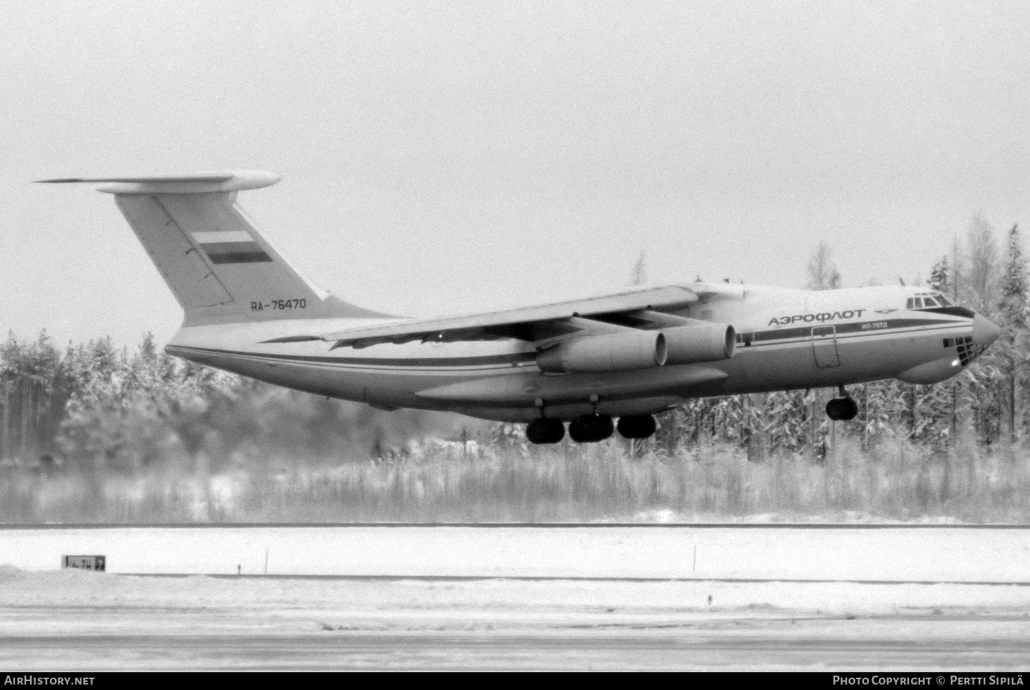 Aircraft Photo of RA-76470 | Ilyushin Il-76TD | Aeroflot | AirHistory.net #298454