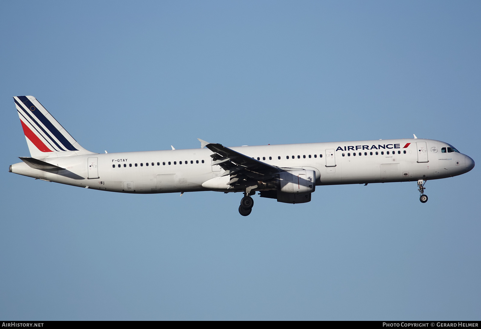 Aircraft Photo of F-GTAY | Airbus A321-212 | Air France | AirHistory.net #298457