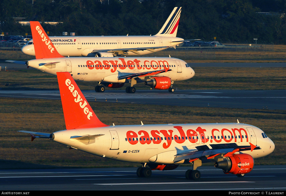 Aircraft Photo of G-EZEN | Airbus A319-111 | EasyJet | AirHistory.net #298461