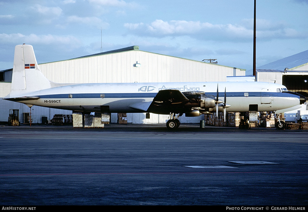 Aircraft Photo of HI-599CT | Douglas DC-7C(F) | Aerochago | AirHistory.net #298463