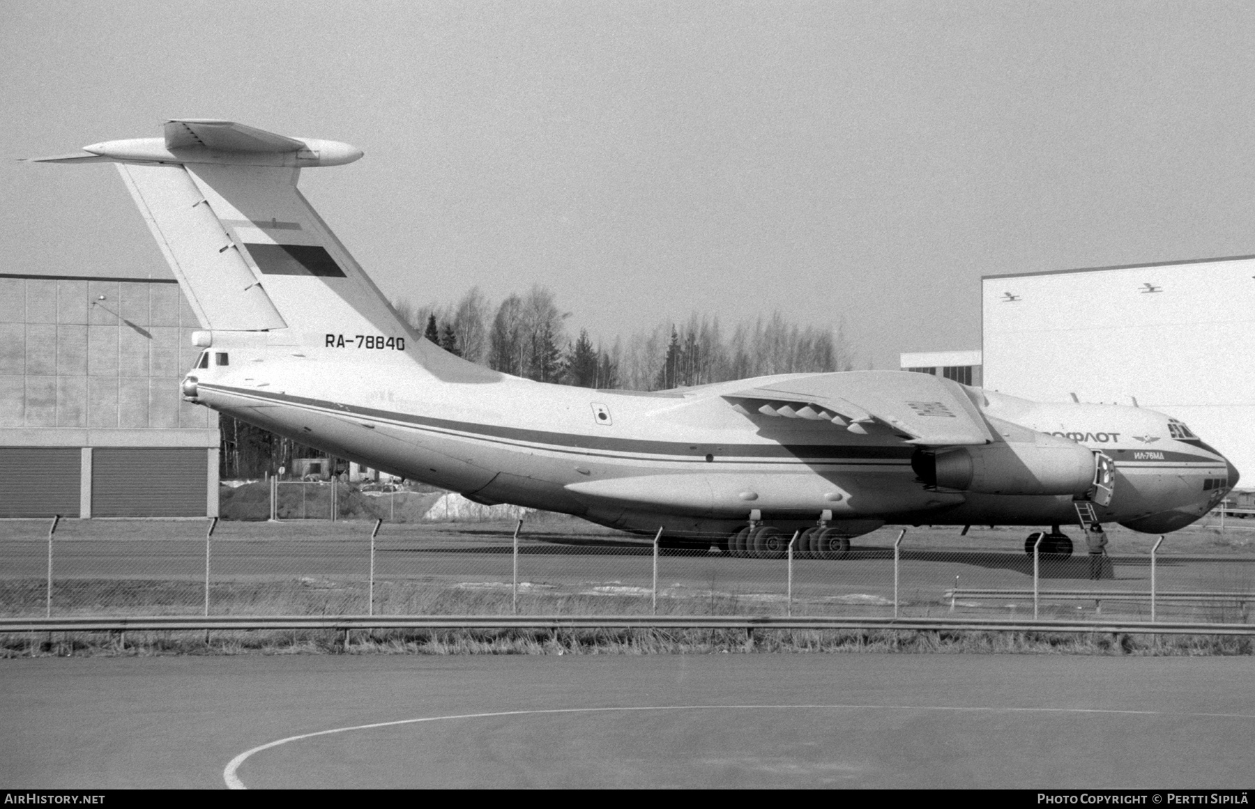 Aircraft Photo of RA-78840 | Ilyushin Il-76MD | Aeroflot | AirHistory.net #298472
