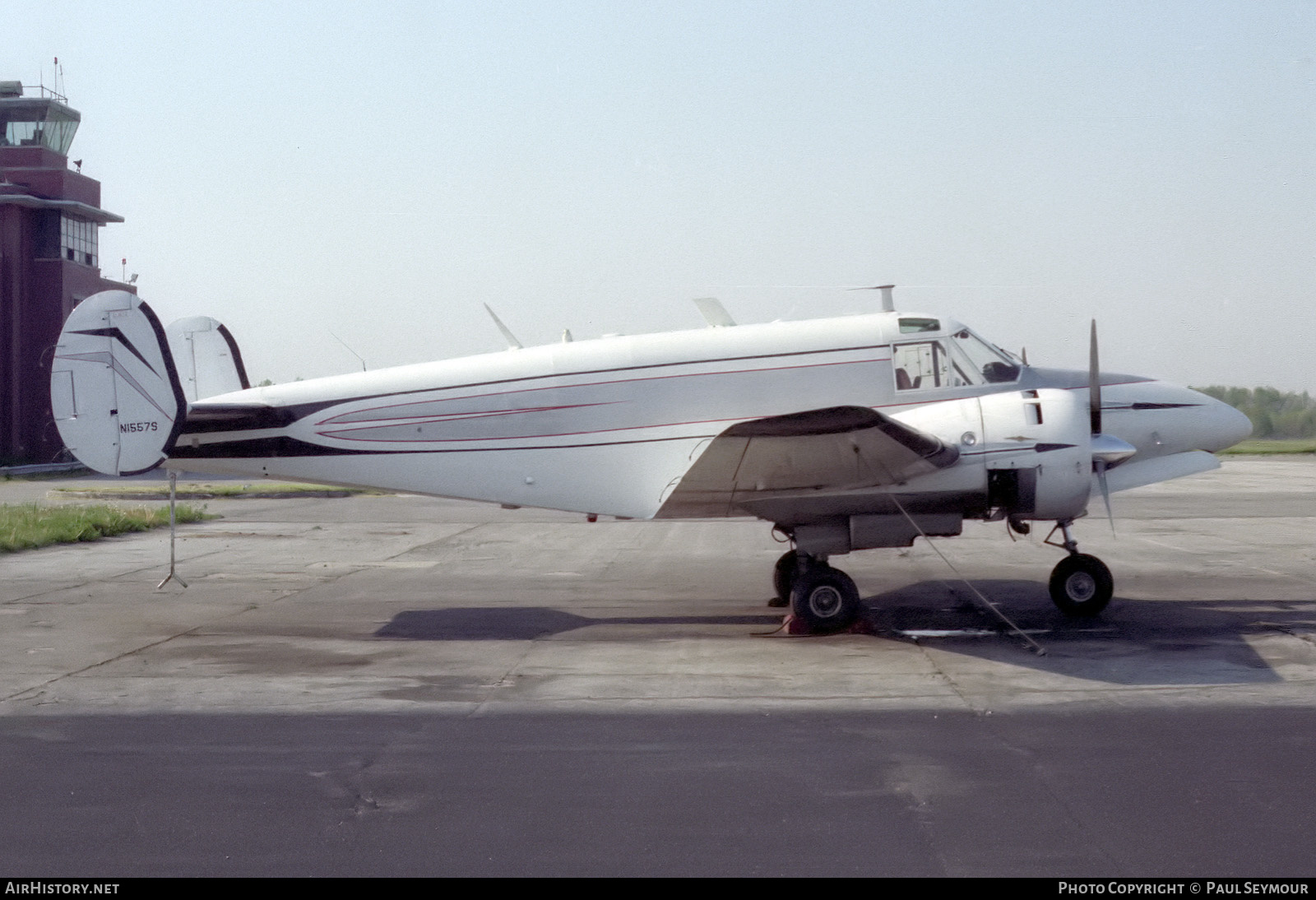 Aircraft Photo of N1557S | Beech G18S/Tri-Gear | AirHistory.net #298498
