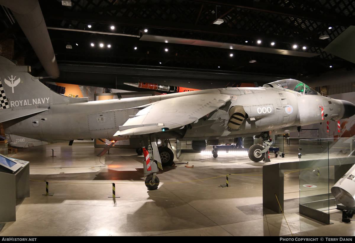 Aircraft Photo of ZD610 | British Aerospace Sea Harrier FA2 | UK - Navy | AirHistory.net #298499