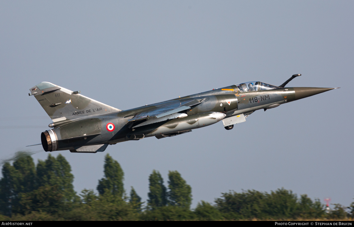 Aircraft Photo of 611 | Dassault Mirage F1CR | France - Air Force | AirHistory.net #298504
