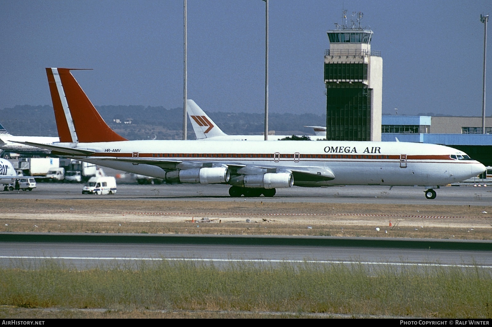 Aircraft Photo of HR-AMV | Boeing 707-321B | Omega Air | AirHistory.net #298517
