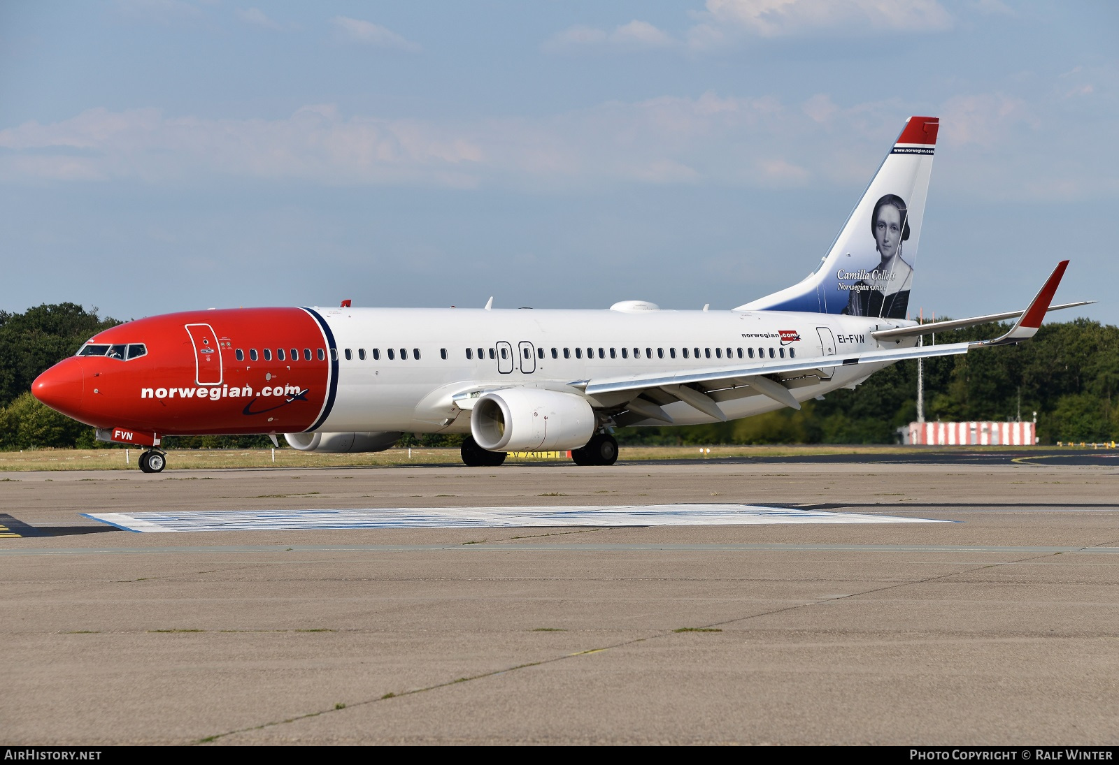 Aircraft Photo of EI-FVN | Boeing 737-800 | Norwegian | AirHistory.net #298528