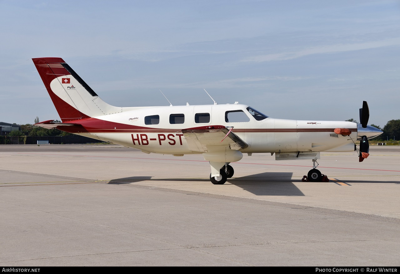 Aircraft Photo of HB-PST | Piper PA-46-350P Malibu Mirage/Jetprop DLX | AirHistory.net #298529