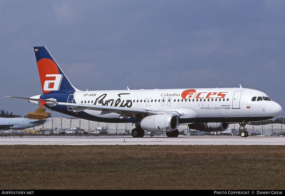 Aircraft Photo of VP-BVB | Airbus A320-232 | ACES - Aerolíneas Centrales de Colombia | AirHistory.net #298531