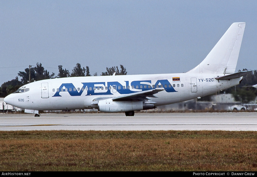Aircraft Photo of YV-52C | Boeing 737-236/Adv | Avensa - Aerovías Venezolanas | AirHistory.net #298532
