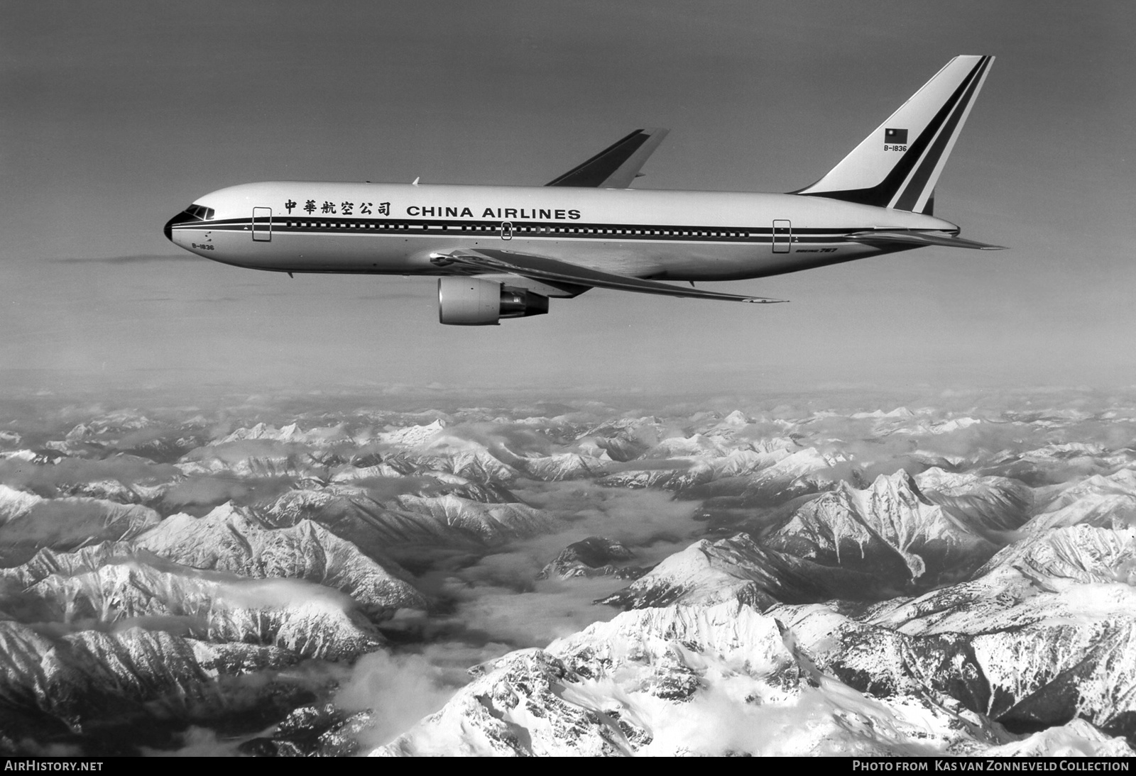 Aircraft Photo of B-1836 | Boeing 767-209 | China Airlines | AirHistory.net #298537
