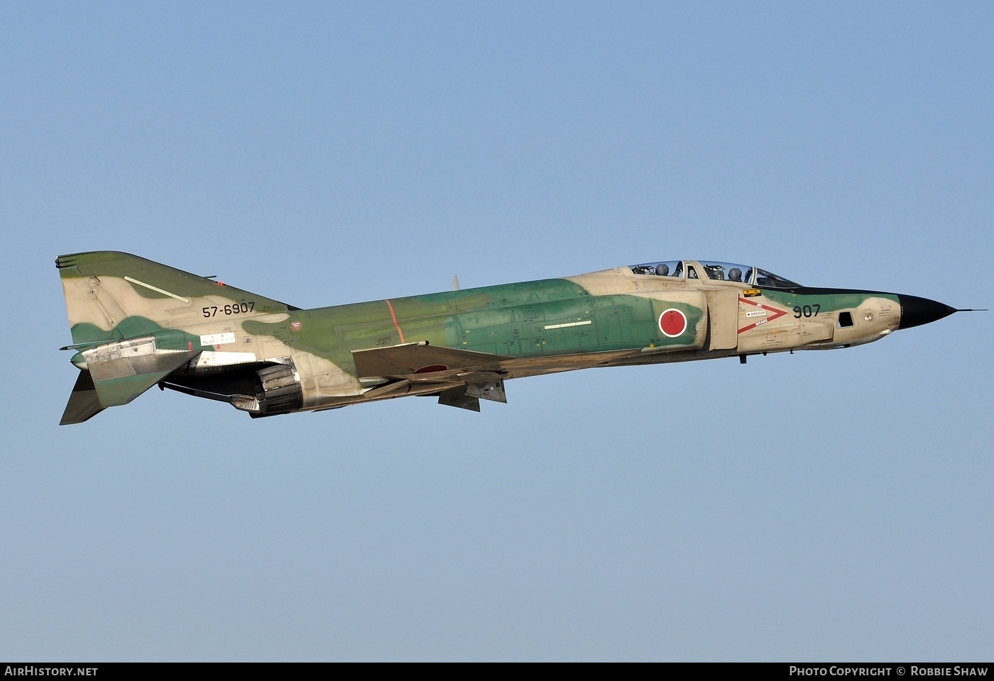 Aircraft Photo of 57-6907 | McDonnell Douglas RF-4EJ Kai Phantom II | Japan - Air Force | AirHistory.net #298540