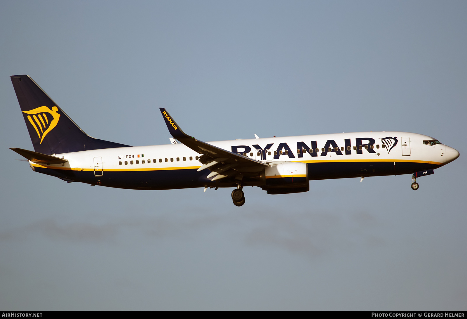 Aircraft Photo of EI-FOR | Boeing 737-8AS | Ryanair | AirHistory.net #298543