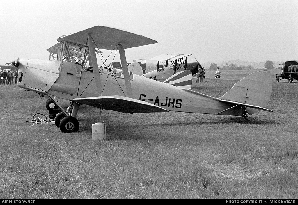 Aircraft Photo of G-AJHS | De Havilland D.H. 82A Tiger Moth II | AirHistory.net #298563
