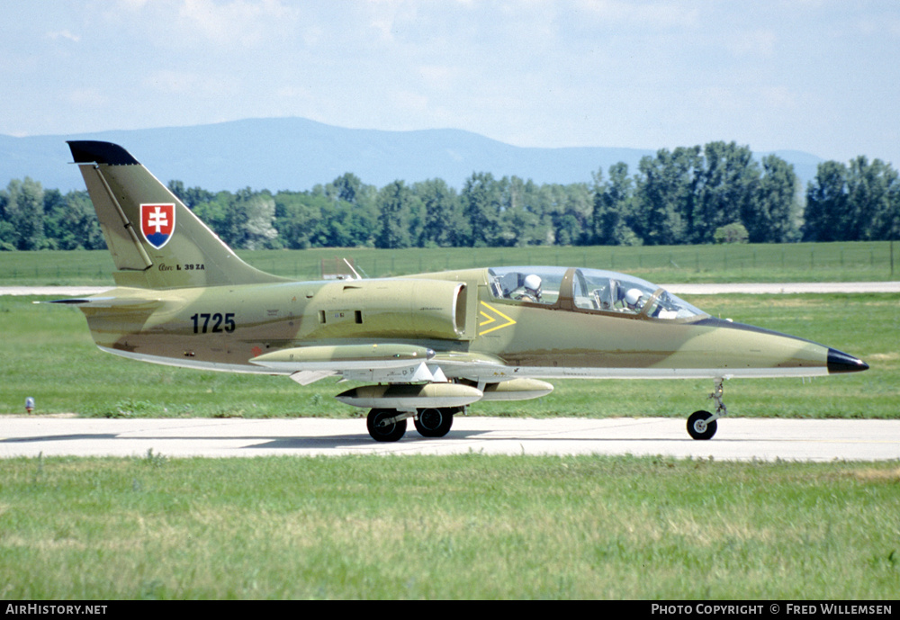 Aircraft Photo of 1725 | Aero L-39ZA Albatros | Slovakia - Air Force | AirHistory.net #298567