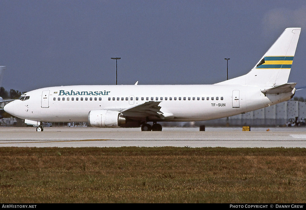 Aircraft Photo of TF-SUN | Boeing 737-3Q8 | Bahamasair | AirHistory.net #298569