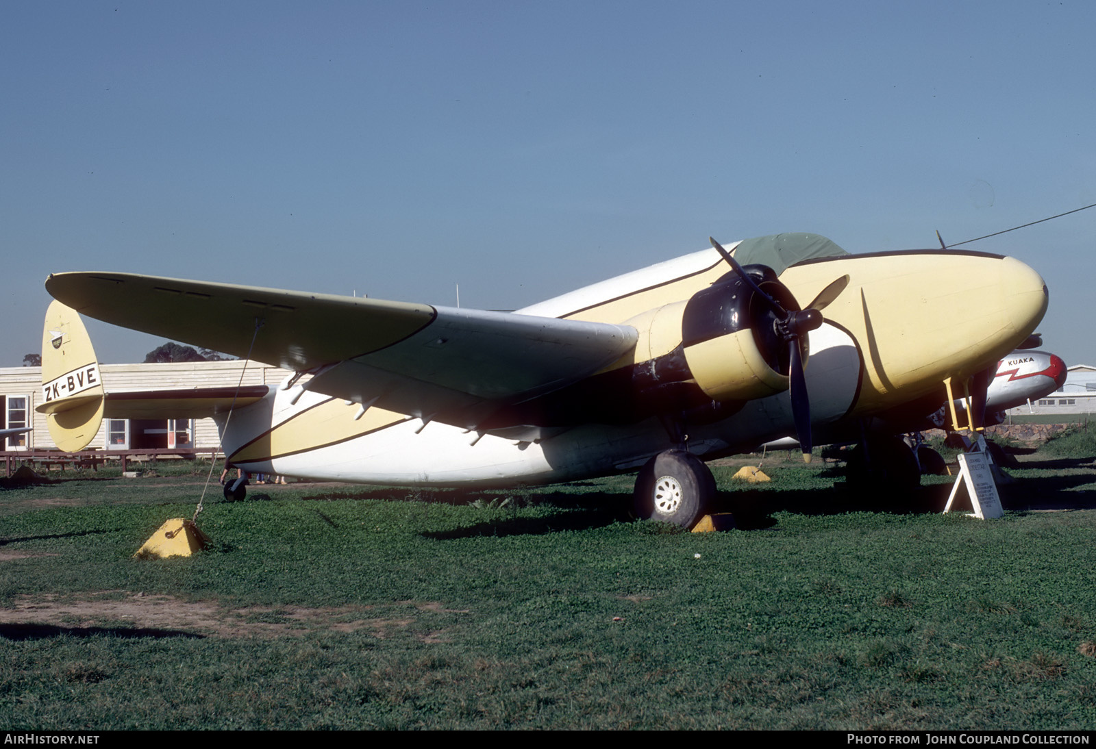 Aircraft Photo of ZK-BVE | Lockheed 18-08 Lodestar | AirHistory.net #298573
