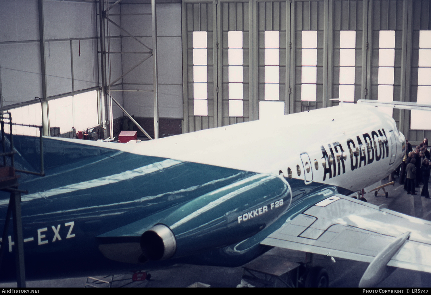 Aircraft Photo of PH-EXZ | Fokker F28-1000C Fellowship | Air Gabon | AirHistory.net #298576