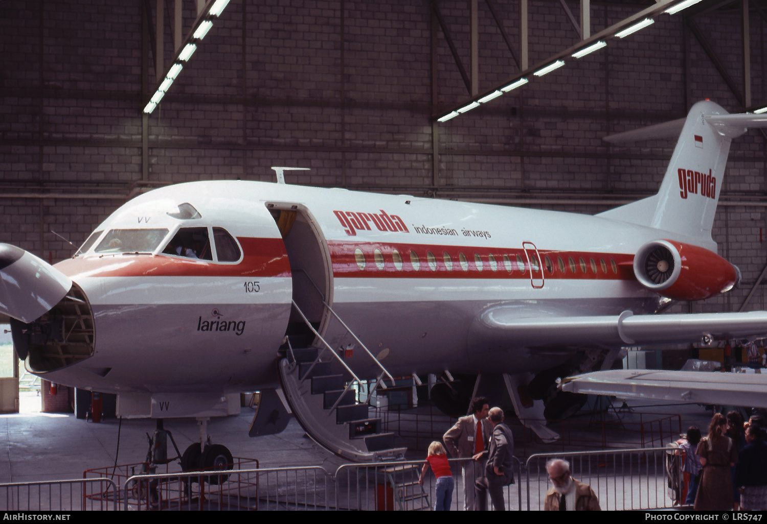 Aircraft Photo of PK-GVV | Fokker F28-1000 Fellowship | Garuda Indonesian Airways | AirHistory.net #298578