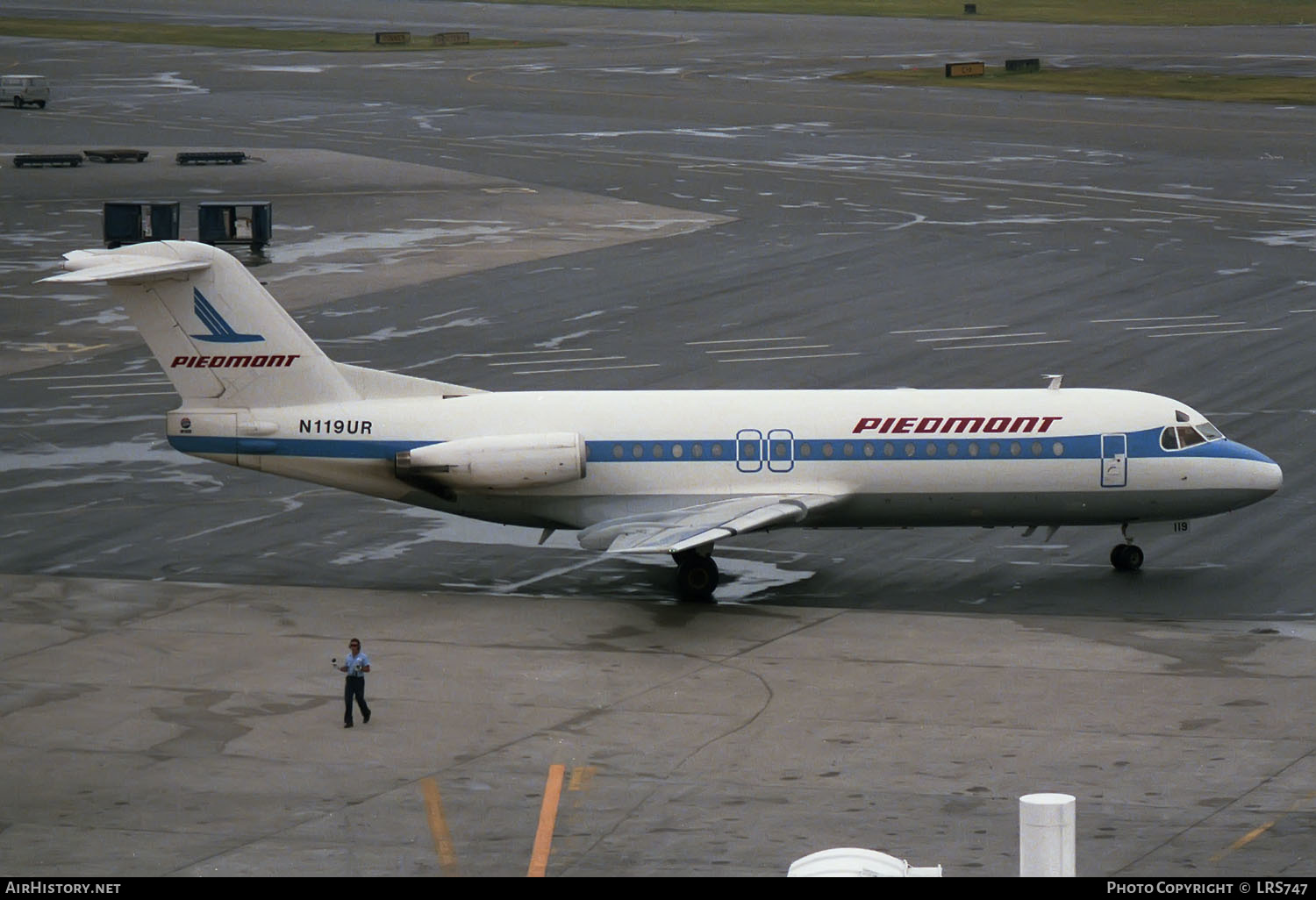 Aircraft Photo of N119UR | Fokker F28-4000 Fellowship | Piedmont Airlines | AirHistory.net #298581