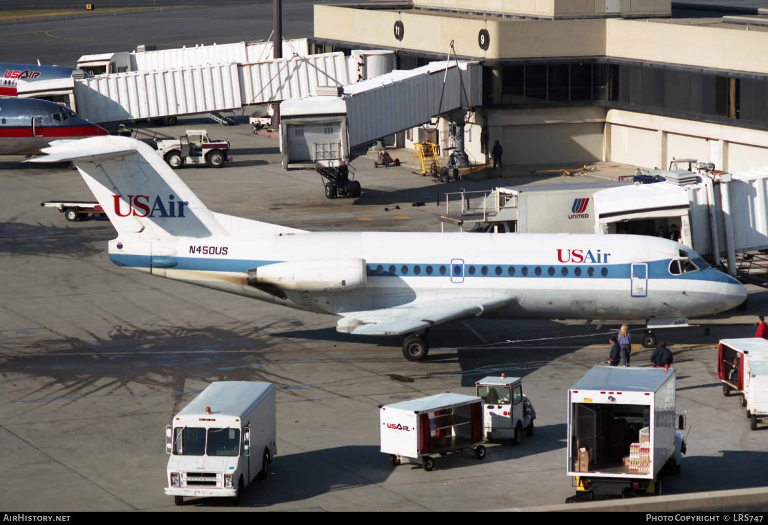 Aircraft Photo of N450US | Fokker F28-1000 Fellowship | USAir | AirHistory.net #298583