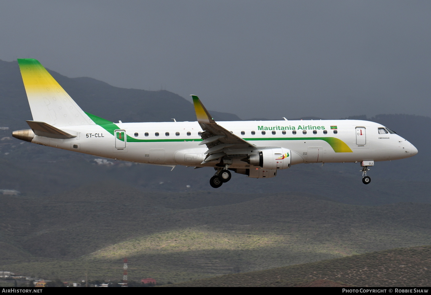 Aircraft Photo of 5T-CLL | Embraer 175LR (ERJ-170-200LR) | Mauritania Airlines | AirHistory.net #298584