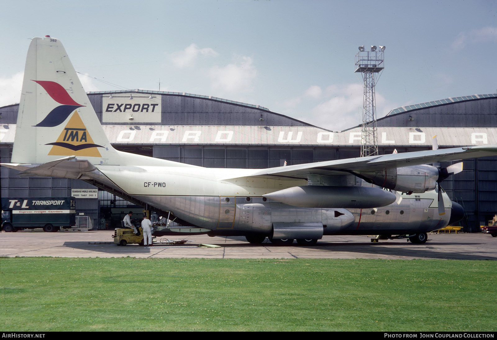 Aircraft Photo of CF-PWO | Lockheed L-100 Hercules (382B) | TMA of Lebanon - Trans Mediterranean Airways | AirHistory.net #298586