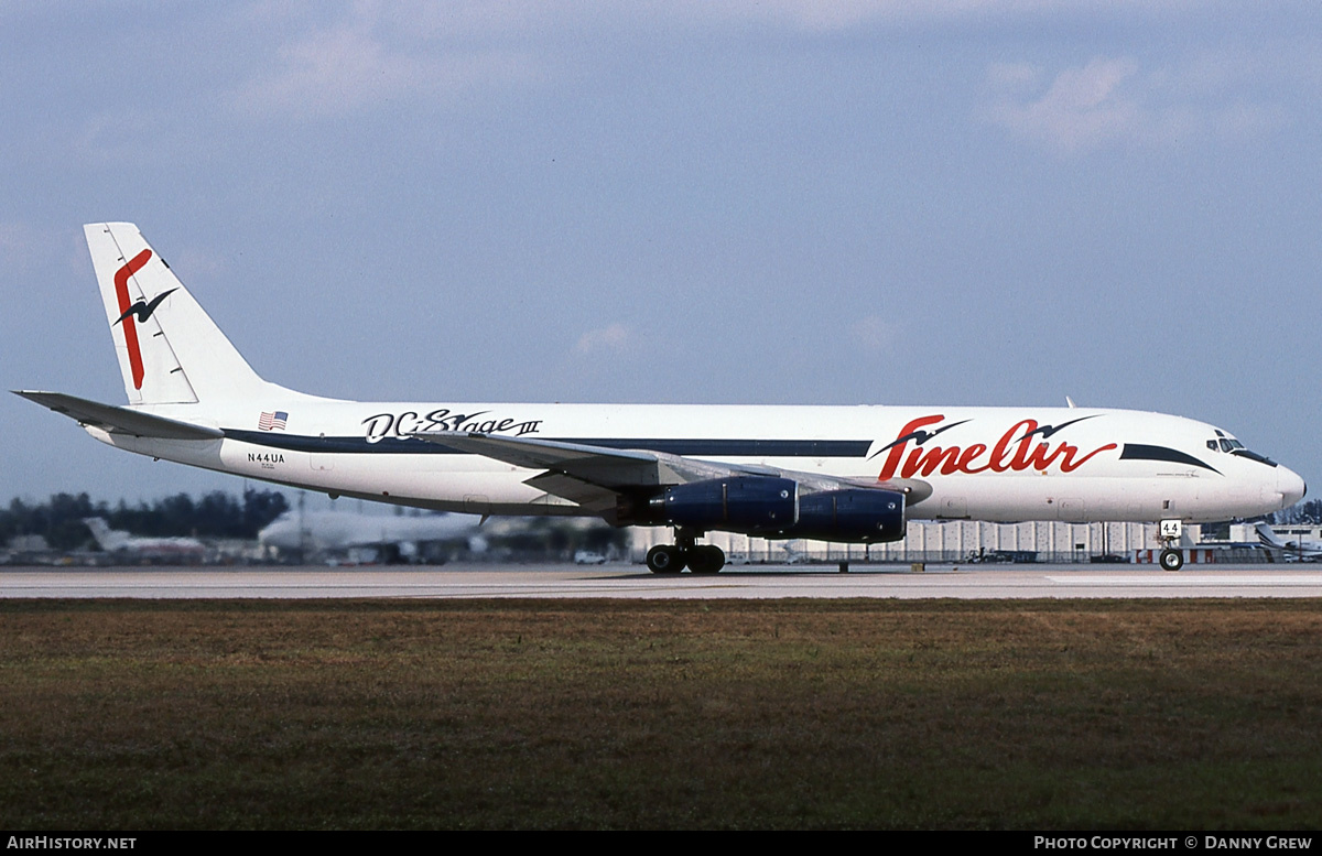 Aircraft Photo of N44UA | Douglas DC-8-54F | Fine Air | AirHistory.net #298587