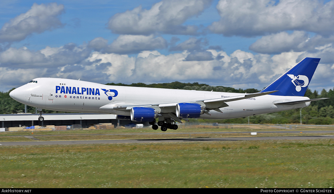 Aircraft Photo of N851GT | Boeing 747-87UF/SCD | Panalpina Welttransport | AirHistory.net #298589
