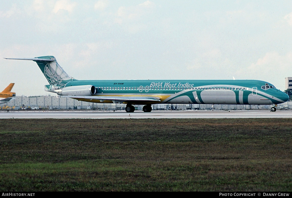 Aircraft Photo of 9Y-THW | McDonnell Douglas MD-83 (DC-9-83) | BWIA West Indies Airways | AirHistory.net #298611