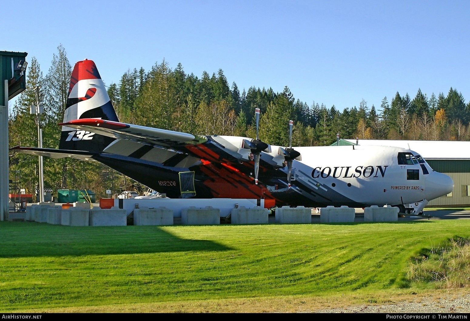 Aircraft Photo of N132CG | Lockheed C-130H Hercules | Coulson Flying Tankers | AirHistory.net #298623