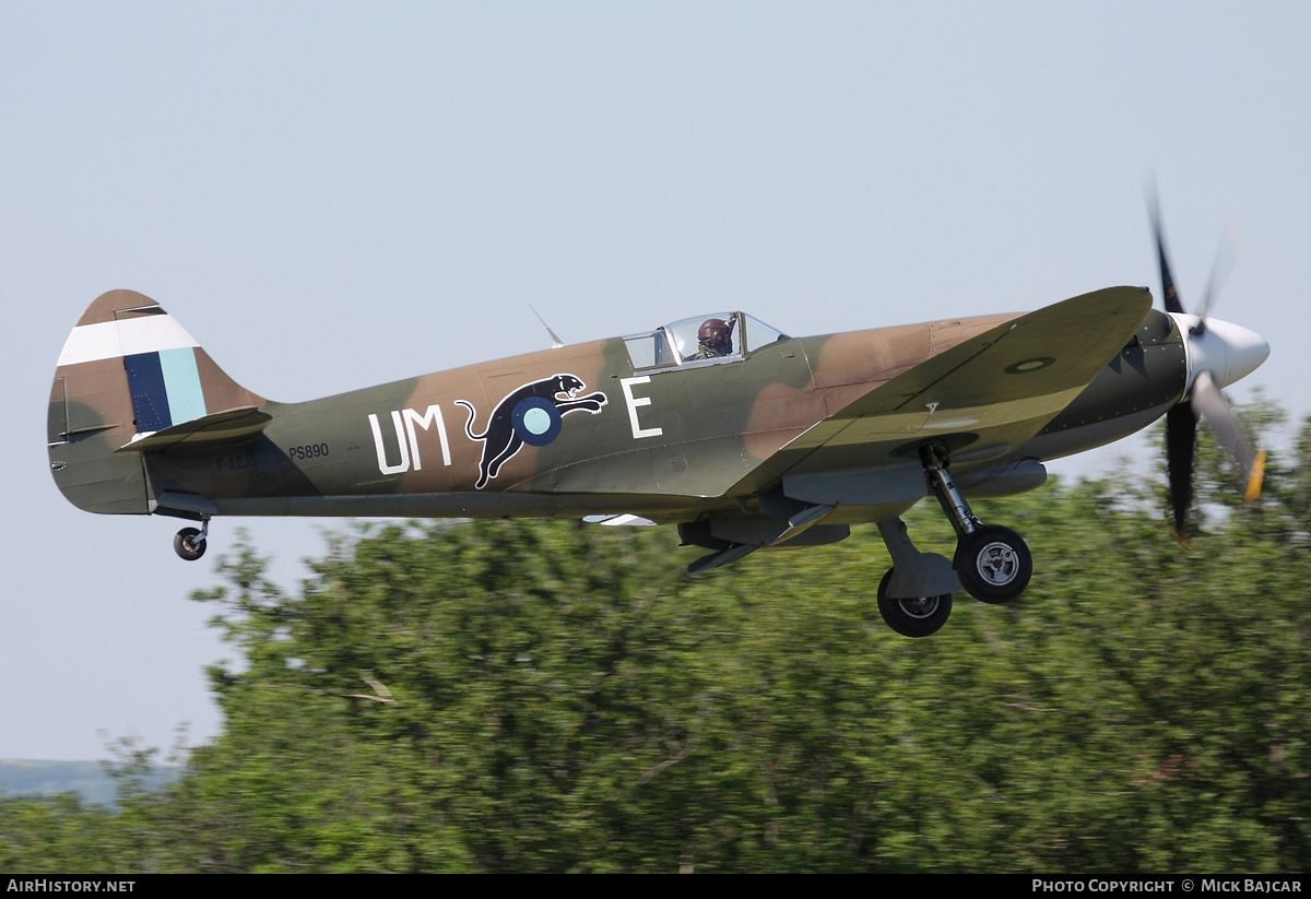 Aircraft Photo of F-AZJS / PS890 | Supermarine 389 Spitfire PR19 | UK - Air Force | AirHistory.net #298658