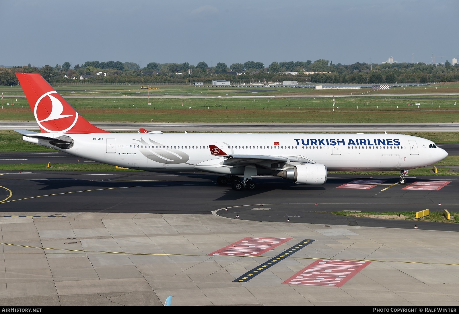 Aircraft Photo of TC-JOK | Airbus A330-303 | Turkish Airlines | AirHistory.net #298678
