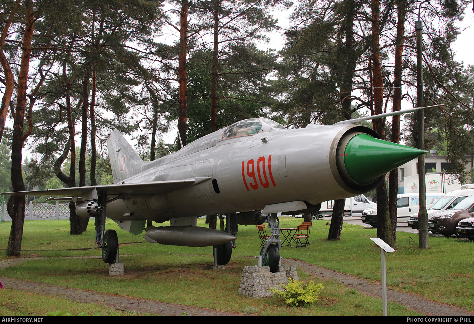 Aircraft Photo of 1901 | Mikoyan-Gurevich MiG-21PF | Poland - Air Force | AirHistory.net #298679