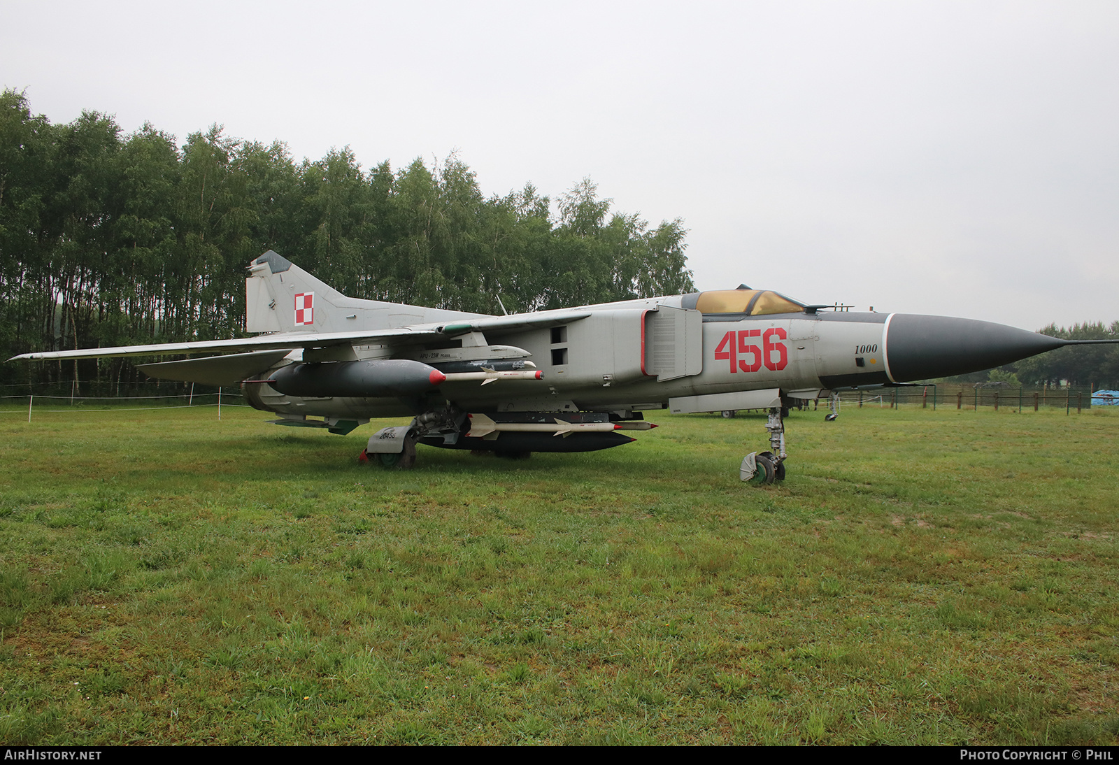 Aircraft Photo of 456 | Mikoyan-Gurevich MiG-23MF | Poland - Air Force | AirHistory.net #298683