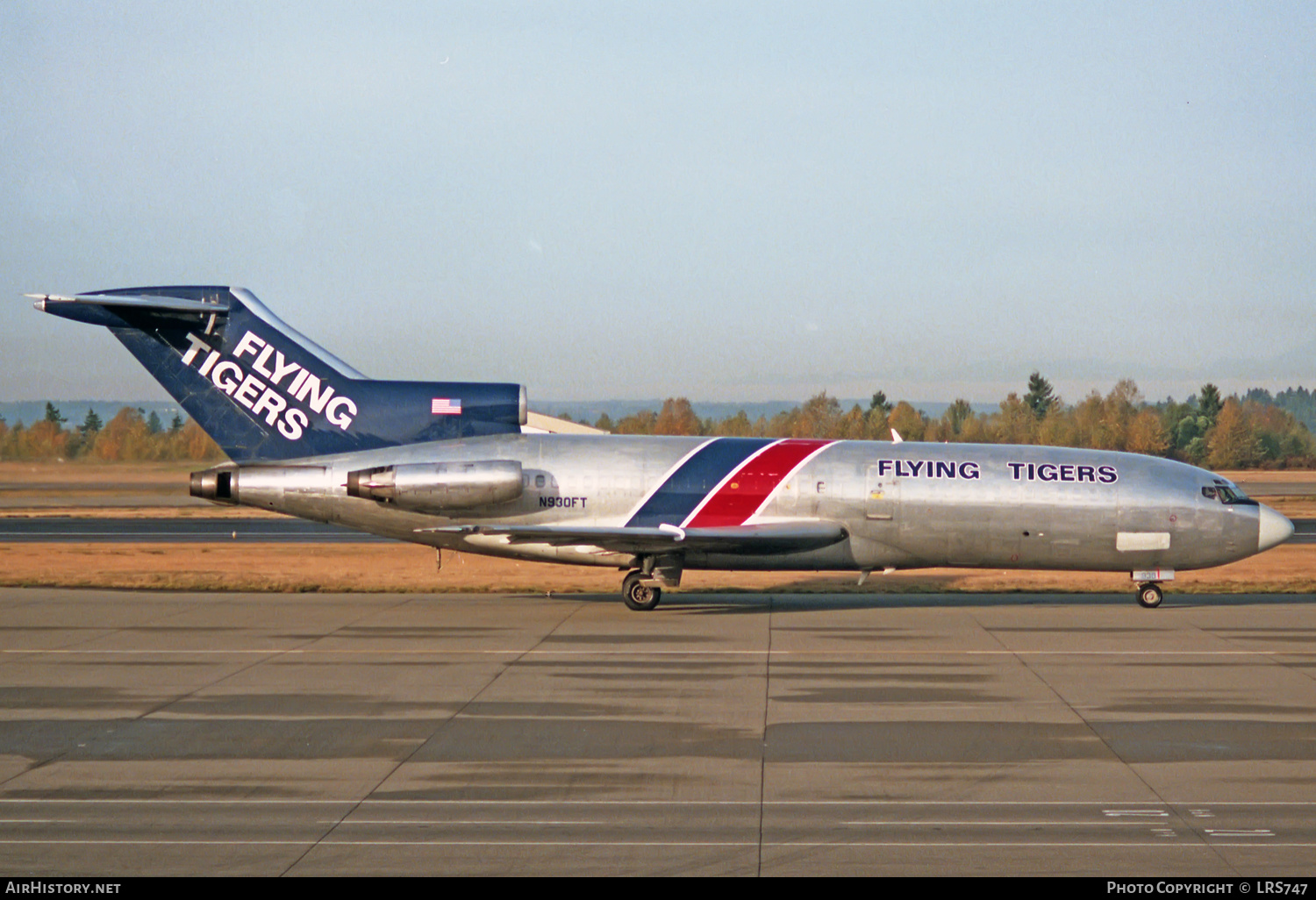 Aircraft Photo of N930FT | Boeing 727-23(F) | Flying Tigers | AirHistory.net #298684