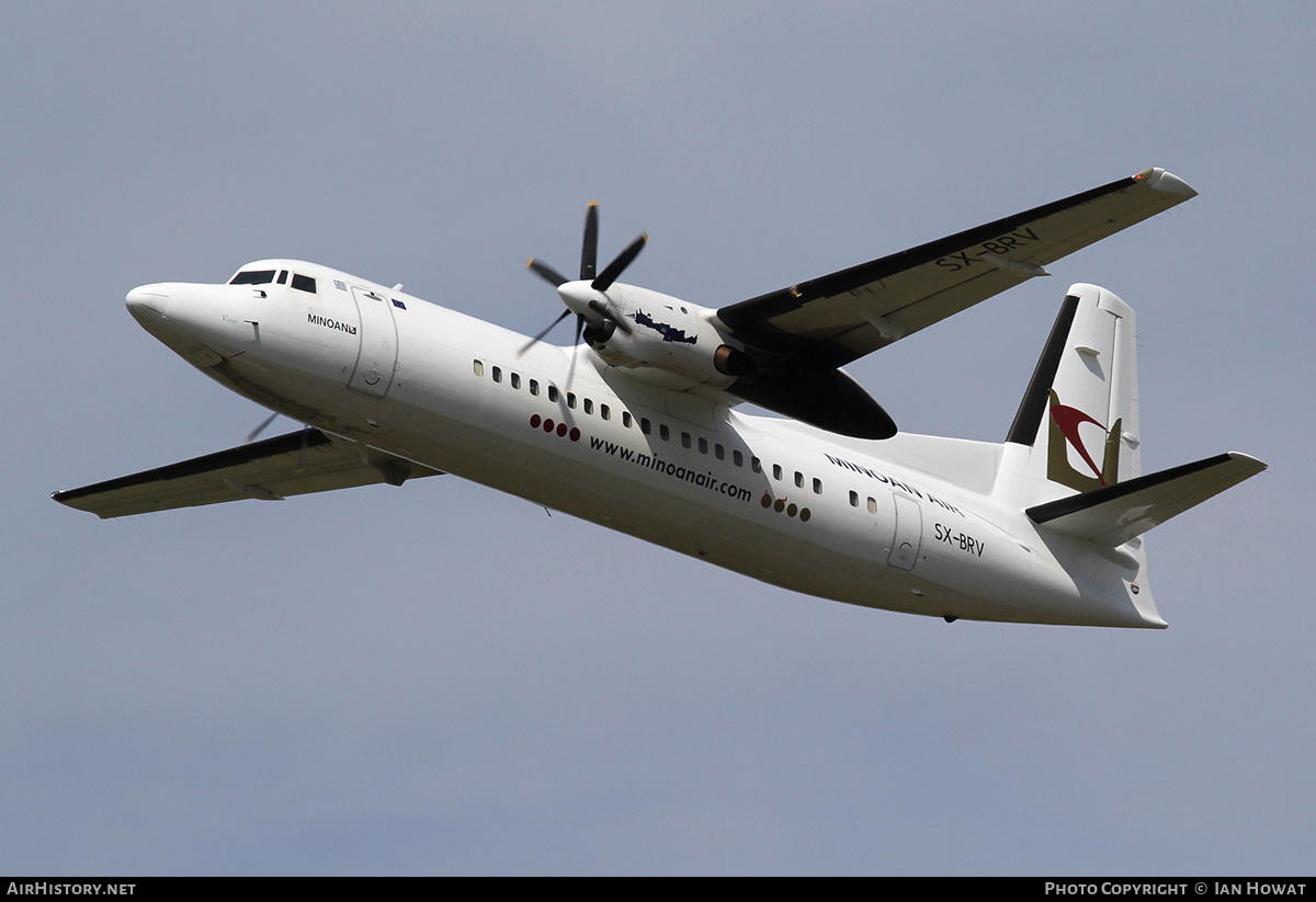 Aircraft Photo of SX-BRV | Fokker 50 | Minoan Air | AirHistory.net #298693