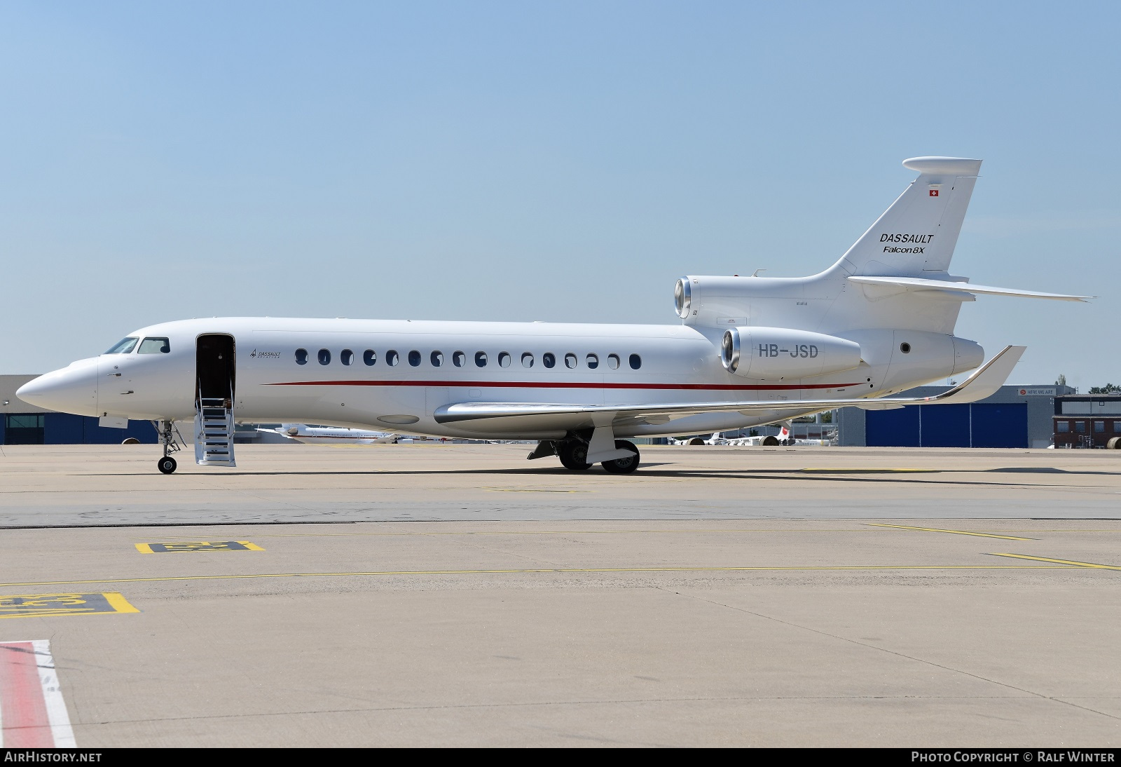 Aircraft Photo of HB-JSD | Dassault Falcon 8X | AirHistory.net #298710