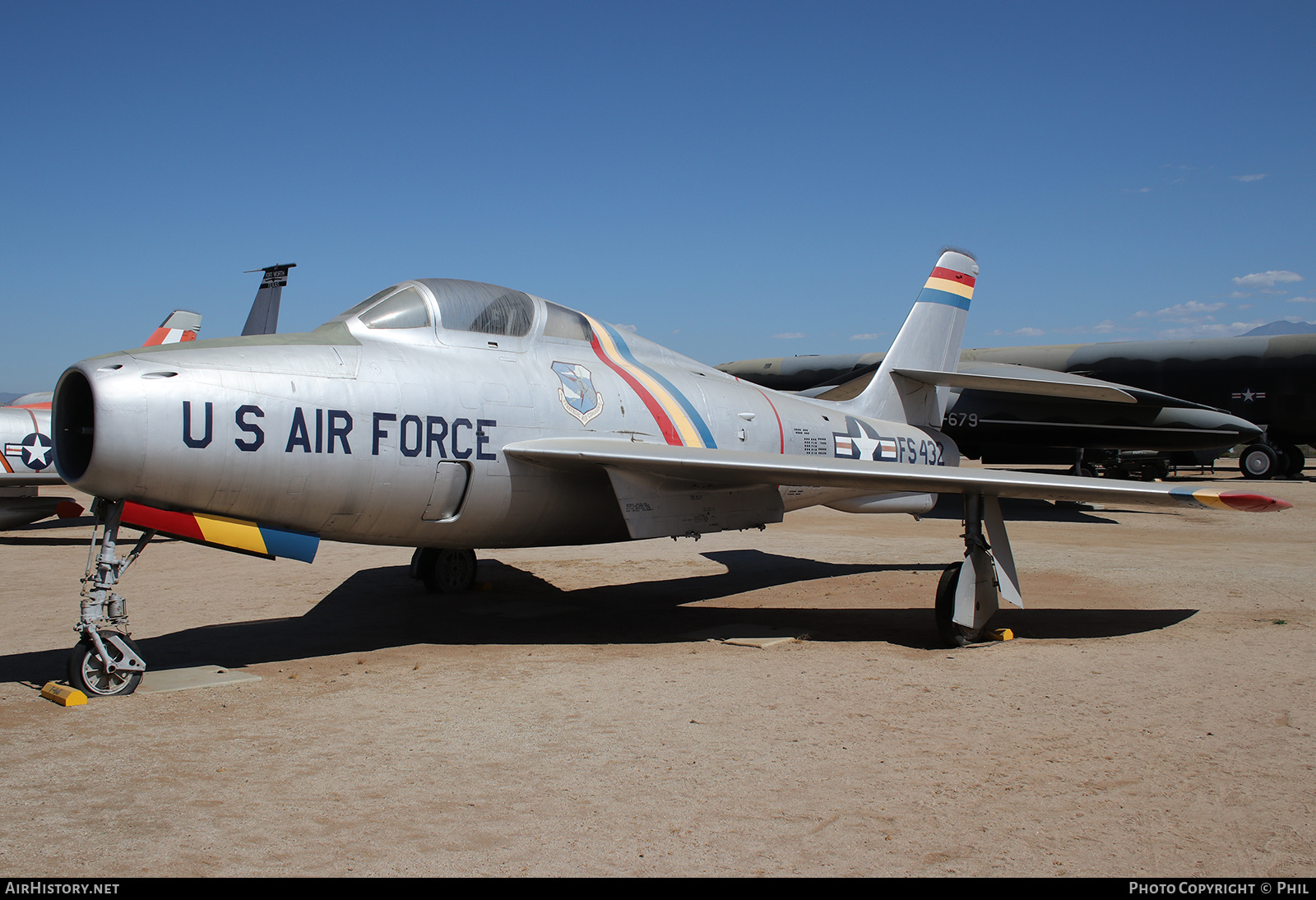 Aircraft Photo of 51-9432 | Republic F-84F Thunderstreak | USA - Air Force | AirHistory.net #298718