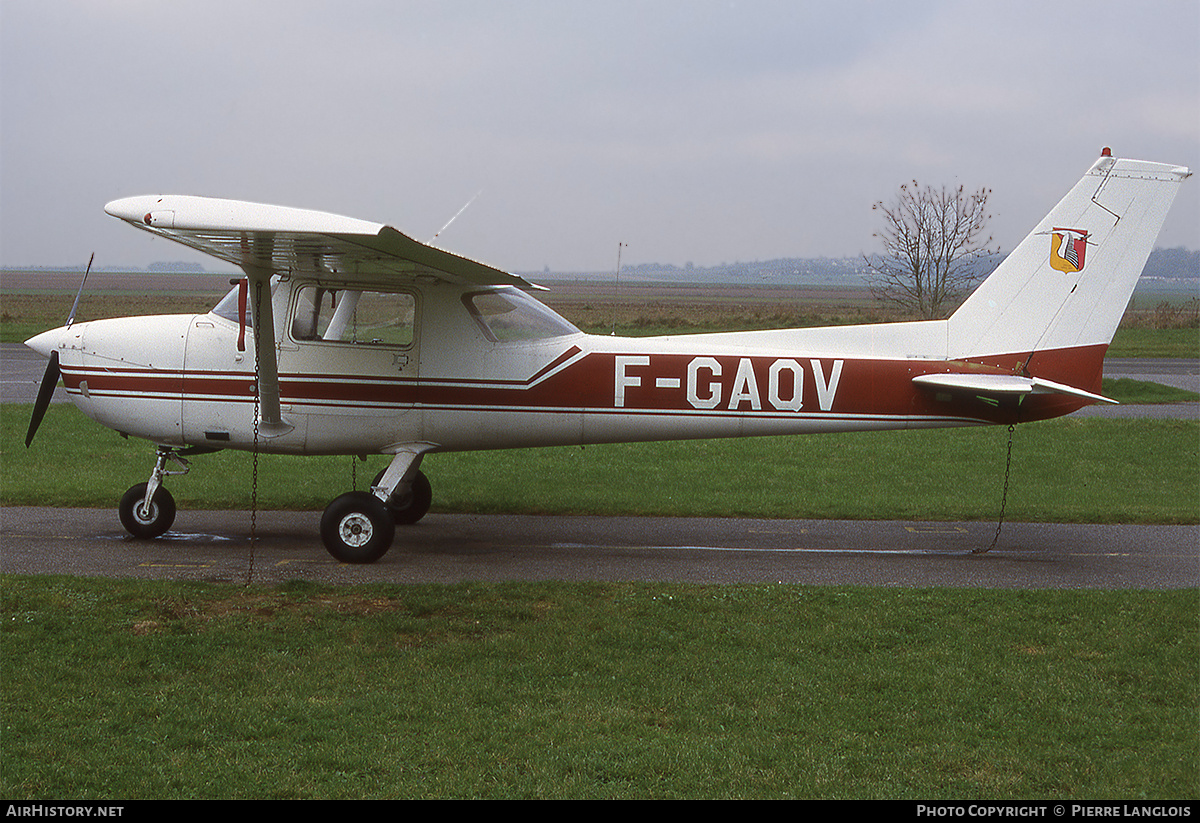 Aircraft Photo of F-GAQV | Reims F150M | Aéro-club Hispano-Suiza | AirHistory.net #298728