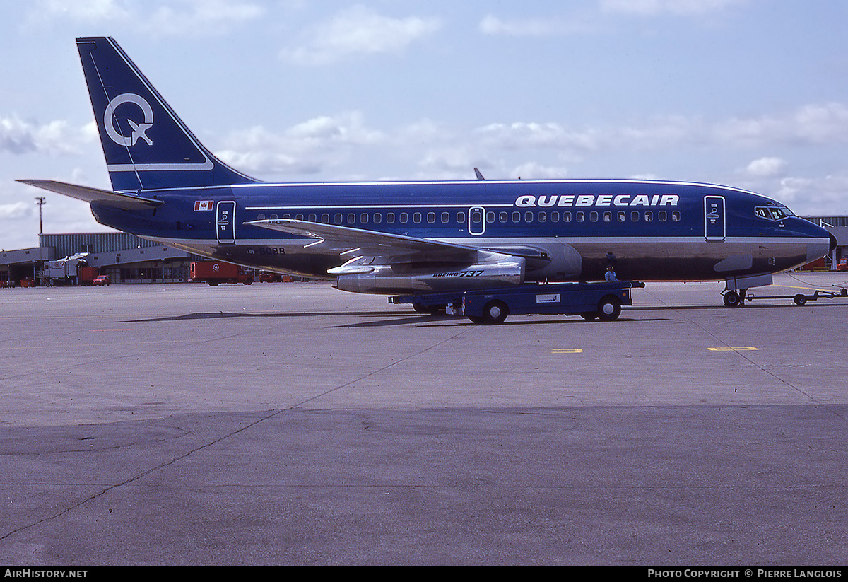 Aircraft Photo of C-GQBB | Boeing 737-296/Adv | Quebecair | AirHistory.net #298732